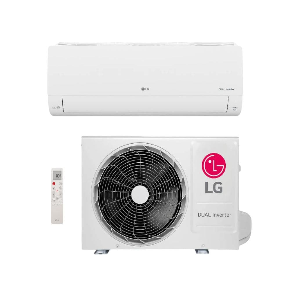 Ar-Condicionado Split HW LG Dual Inverter Voice +AI 24.000 BTUs R-32 Quente/Frio 220V