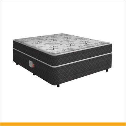 Cama Box Conjugada Ortopedica De Espuma Casal Lucas Home Unique 138 cm