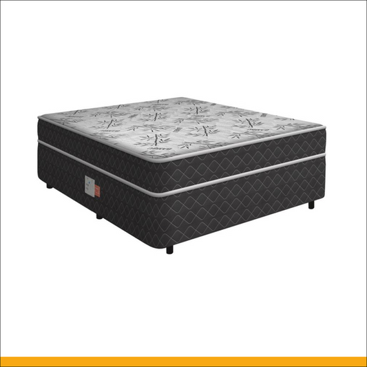 Cama Box Conjugada Ortopedica De Espuma Casal Lucas Home Unique 138 cm