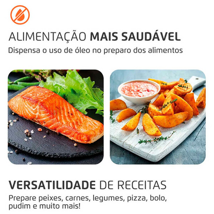 Fritadeira Air Fryer Forno Oven 12l Mondial Afon-12l-bi 2000w 127V