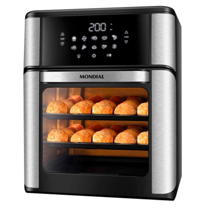 Fritadeira Air Fryer Forno Oven 12l Mondial Afon-12l-bi 2000w 127V
