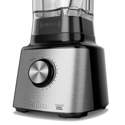 Liquidificador Philco Plq2100pi 12 Vel + Turbo 1400w 3,0l 127v
